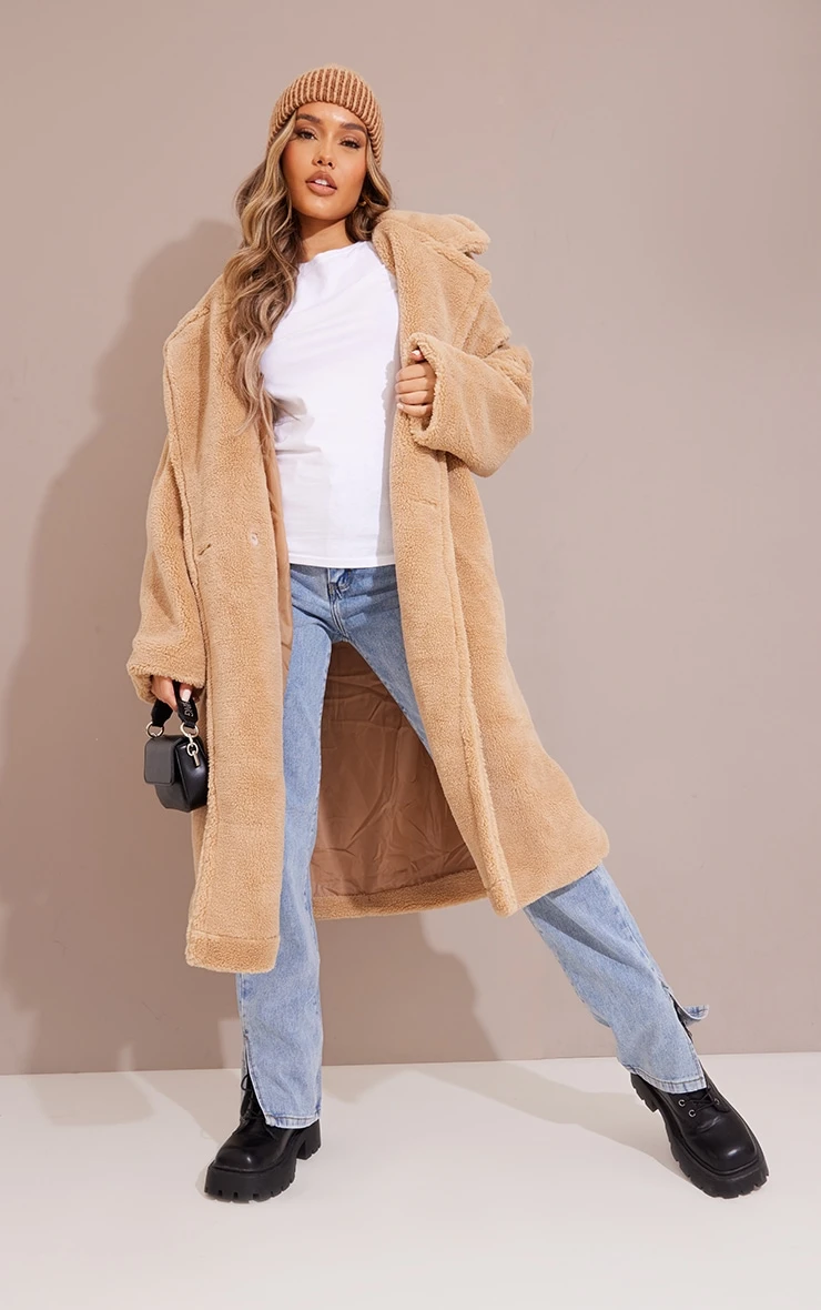 Cotton White Basic Slim Fit T-Shirt - Image 3