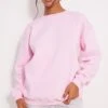 Baby Pink Oversized Sweatshirt